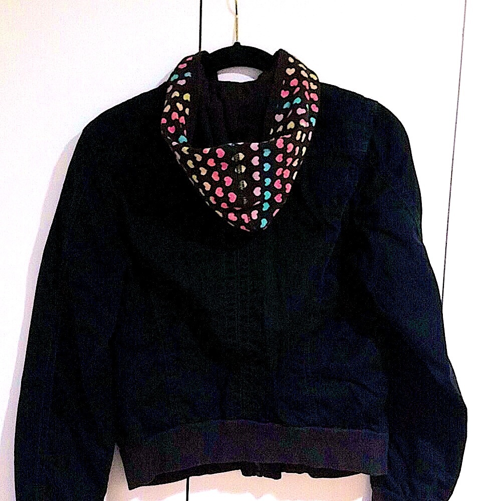 💖Cropped Jacket with Built-in Hoodie